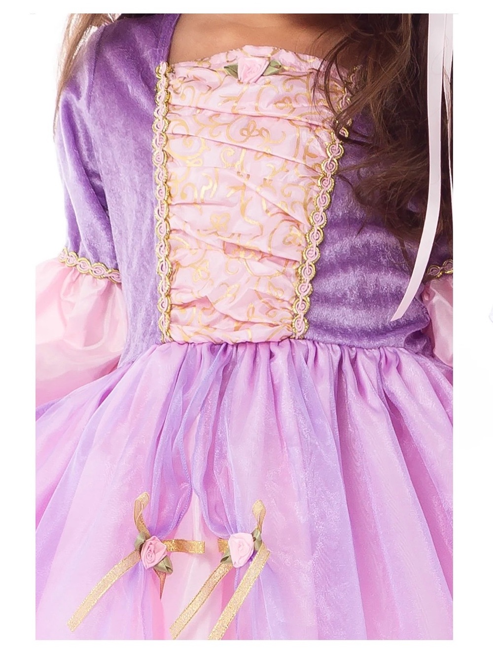 Rapunzel Pink Princess Costume Dress - Picture 3 of 12